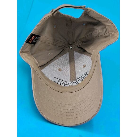 Team STIHL Hat Cap Strap Back Tan STIHL Outfitters Apparel Chainsaws Tools - Picture 6 of 8